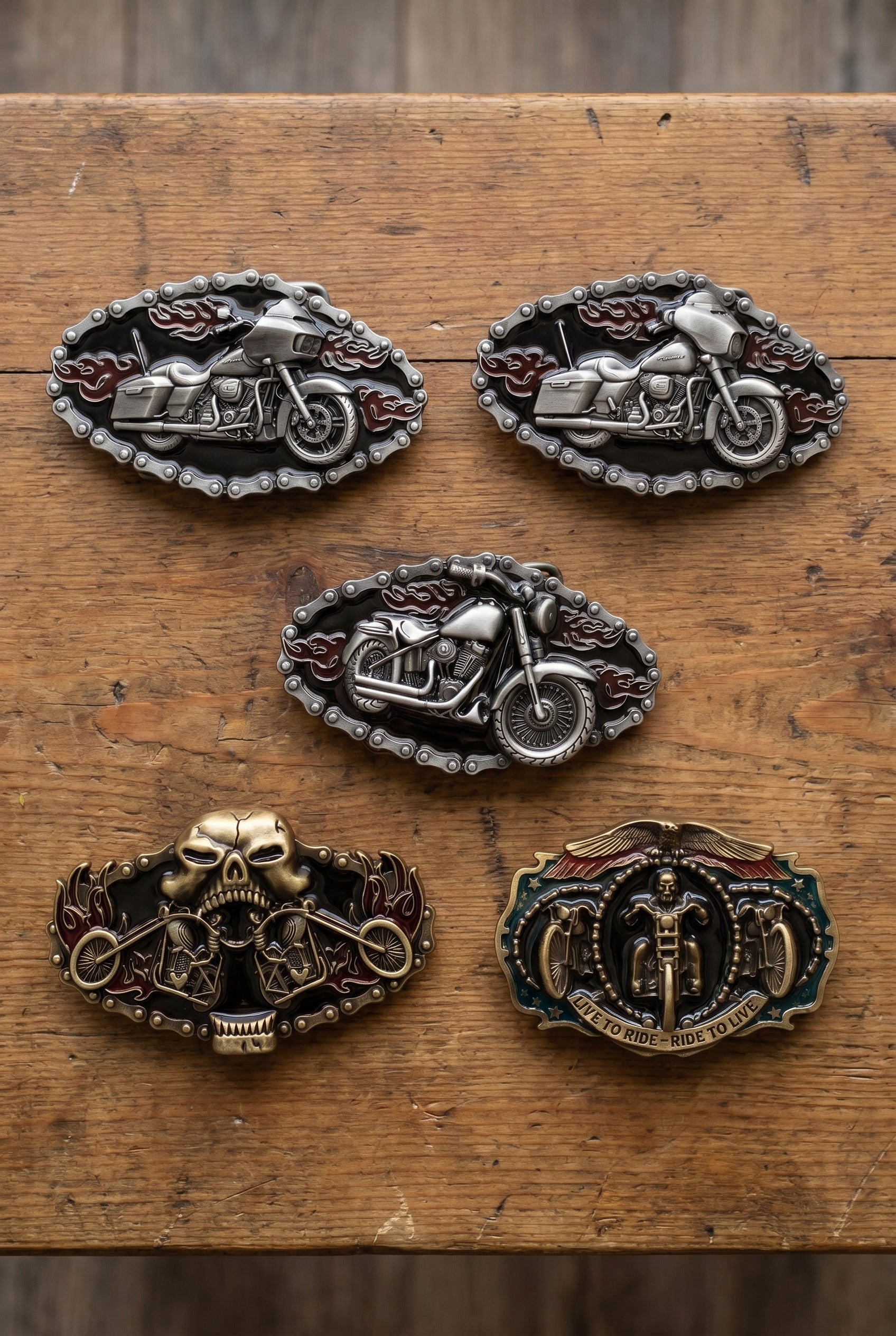 Biker Belt Buckles